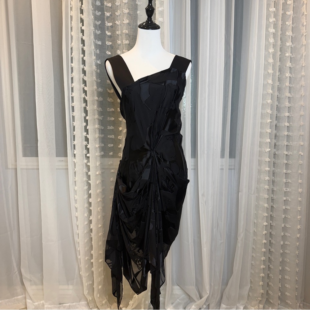ASOS Black Formal Asymmetrical Dress